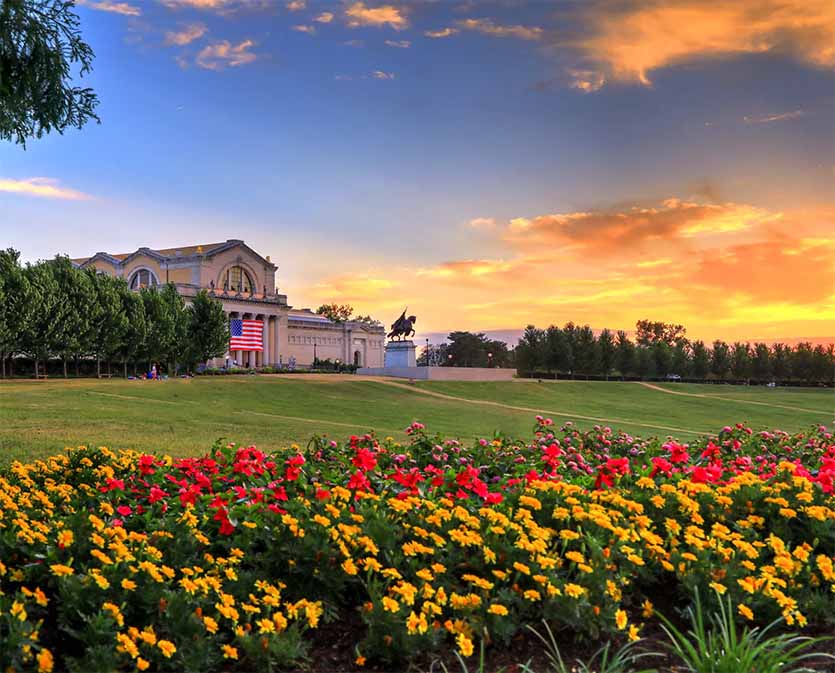 Art Hill in Forest Park, St. Louis