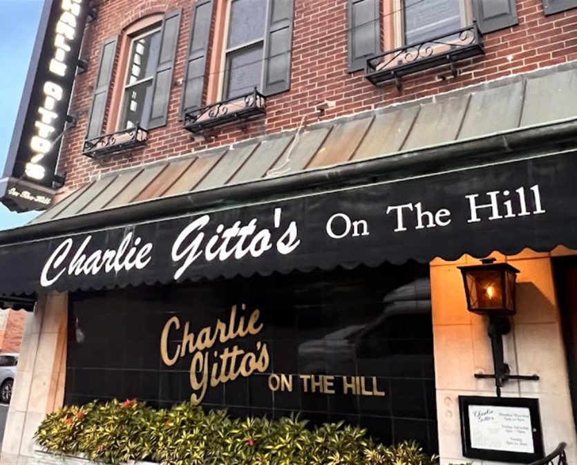 The Hill neighborhood street scene, St. Louis